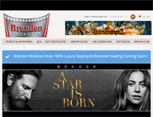 Tablet Screenshot of brendentheaters.com